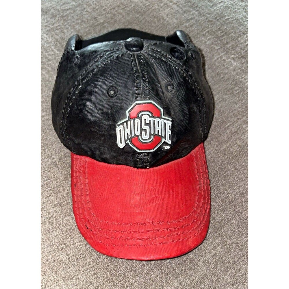 Vintage Ohio State Buckeyes Hat Cap Memo Notepad & Pen Holder Collegiate
